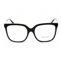 Tiffany Women's Eyeglasses - Clear Lens Black Plastic Square Frame | 0TF2227F 8001 ,