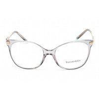 Tiffany Women's Eyeglasses - Crystal Grey Plastic Cat Eye Shape Frame | 0TF2220B 8270 ,