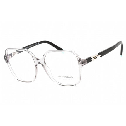 Tiffany Women's Eyeglasses - Crystal Grey Plastic Square Shape Frame | 0TF2230 8270 ,