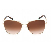 Tiffany Women's Sunglasses - Full Rim Pale Gold Metal Cat Eye Frame | 0TF3084 60213B ,
