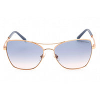 Tiffany Women's Sunglasses - Full Rim Rose Gold Metal Cat Eye Frame | 0TF3084 610516 ,