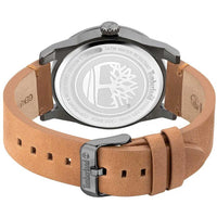 Timberland Men's Chronograph Watch - Blue and Black Dial Leather Strap | TDWGB2090201 ,