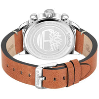 Timberland Men's Chronograph Watch - Stainless Steel Case Brown Strap | TDWGC2091201 ,