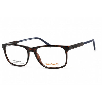 Timberland Men's Eyeglasses - Dark Havana Rectangular Full-Rim Frame | TB1722 052 ,