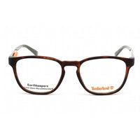 Timberland Men's Eyeglasses - Dark Havana Rectangular Full-Rim Frame | TB1745 052 ,