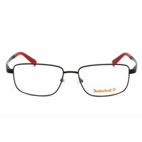 Timberland Men's Eyeglasses - Matte Black Full Rim Metal Frame Demo Lens | TB1648 002 ,