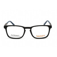 Timberland Men's Eyeglasses - Matte Black Rectangular Full-Rim Frame | TB1624 002 ,