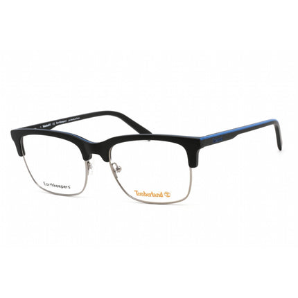 Timberland Men's Eyeglasses - Matte Black Rectangular Full-Rim Frame | TB1655 002 ,