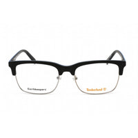 Timberland Men's Eyeglasses - Matte Black Rectangular Full-Rim Frame | TB1655 002 ,