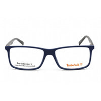 Timberland Men's Eyeglasses - Matte Blue Rectangular Full-Rim Frame | TB1650 091 ,