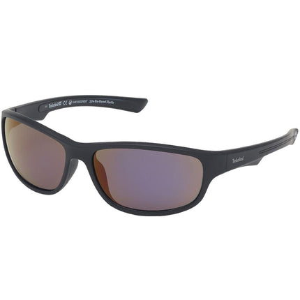 Timberland Men's Sunglasses - Black Plastic Frame Brown Polarised Lens | TB9194 6302D ,