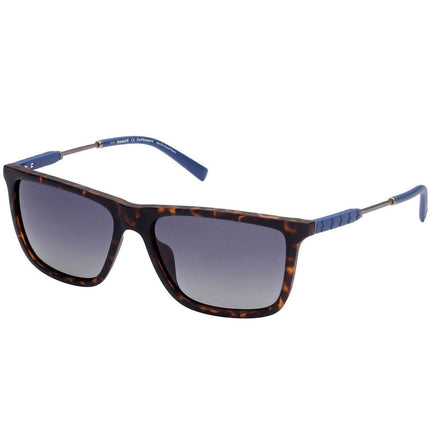 Timberland Men's Sunglasses - Dark Havana Plastic Frame Smoke Lens | TB9242 5852D ,