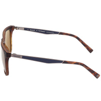 Timberland Men's Sunglasses - Dark Havana Square Frame Plastic Lens | TB9234 5852H ,