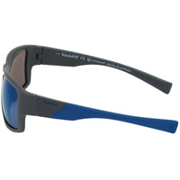 Timberland Men's Sunglasses - Full Rim Square Frame Blue Plastic Lens | TB9204 6020D ,