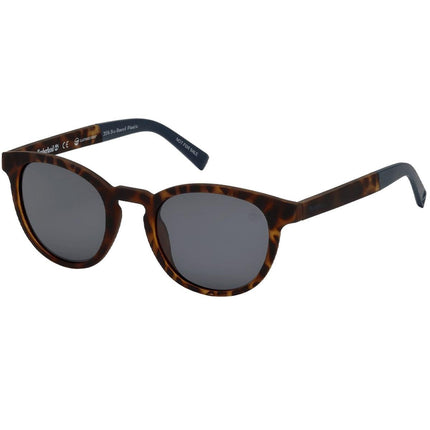 Timberland Men's Sunglasses - Grey Polarized Lens Acetate Square Frame | TB9128 5052D ,