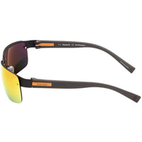 Timberland Men's Sunglasses - Grey Rectangular Frame Polarized Lens | TB9236 6520D ,