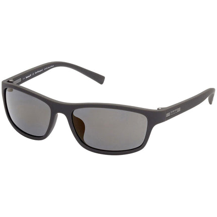 Timberland Men's Sunglasses - Grey Rectangular Frame Polarized Lens | TB9237 5820D ,