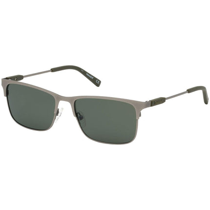 Timberland Men's Sunglasses - Matte Anthracite Frame Polarized Lens | TB9212 5609R ,