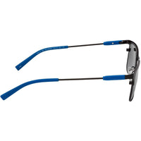 Timberland Men's Sunglasses - Matte Black Metal Frame Polarized Lens | TB9212 5602D ,