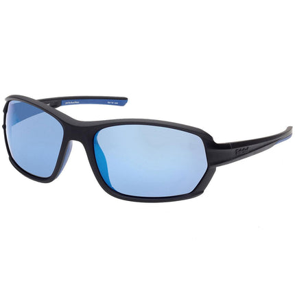 Timberland Men's Sunglasses - Matte Black Plastic Frame Blue Lens | TB9245 6602D ,