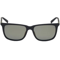Timberland Men's Sunglasses - Matte Black Plastic Rectangular Frame | TB9164 5702R ,