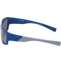 Timberland Men's Sunglasses - Matte Blue Frame Grey Polarized Lens | TB9203 5991D ,