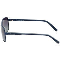 Timberland Men's Sunglasses - Matte Blue Metal Frame Polarized Lens | TB9196 5891D ,