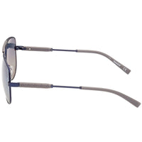 Timberland Men's Sunglasses - Matte Blue Pilot Frame Polarized Lens | TB9239 6191D ,