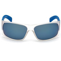 Timberland Men's Sunglasses - Matte Crystal and Cobalt Blue Polarized | TB9215 20D ,