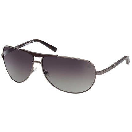 Timberland Men's Sunglasses - Matte Dark Nickeltin Frame Polarized | TB9259 07H ,