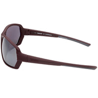 Timberland Men's Sunglasses - Matte Red Plastic Frame Polarized Lens | TB9245 6667D ,
