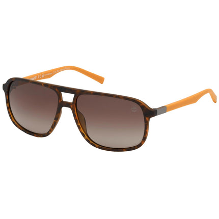 Timberland Men's Sunglasses - Polarized Brown Gradient Lens Square Frame | TB9200 52H ,
