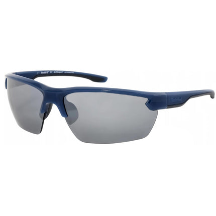 Timberland Men's Sunglasses - Polarized Grey Lens Shiny Blue Frame | TB9251 90D ,