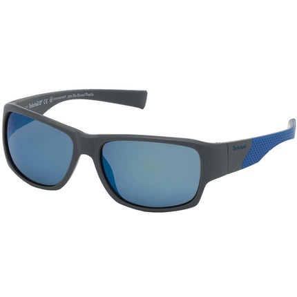 Timberland Men's Sunglasses - Rectangular Frame Blue Polarized Lens | TB9203 5920D ,