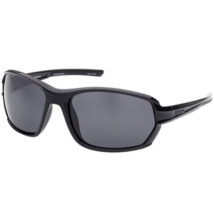 Timberland Men's Sunglasses - Shiny Black Rectangular Plastic Frame | TB9245 6601D ,