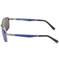 Timberland Men's Sunglasses - Shiny Dark Nickel Frame Polarized Lens | TB9233 6006D ,