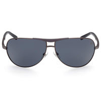 Timberland Men's Sunglasses - Shiny Gunmetal Metal Frame Polarized | TB9259 08D ,