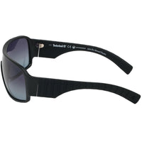 Timberland Men's Sunglasses - Smoke Polarized Lens Matte Black Frame | TB9216 0002D ,