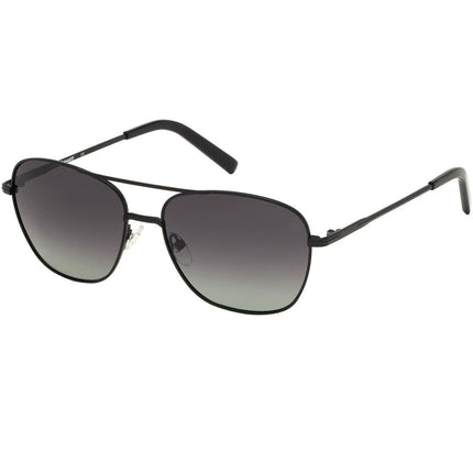 Timberland Men's Sunglasses - Smoke Polarized Lens Metal Aviator Frame | TB9178 5702D ,