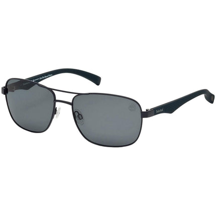 Timberland Men's Sunglasses - Smoke Polarized Lens Plastic Frame | TB9136 5991D ,