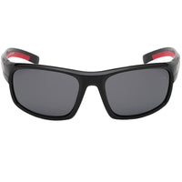 Timberland Men's Sunglasses - Smoke Polarized Lens Rectangular Frame | TB9134 6305D ,