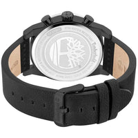 Timberland Men's Watch - Dual Time and Date Black Dial Leather Strap | TDWGF2090102 ,