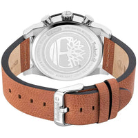 Timberland Men's Watch - Dual Time and Date Blue Dial Leather Strap | TDWGF2090103 ,