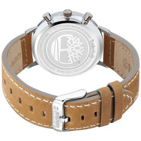 Timberland Men's Watch - Dual Time and Date Blue Dial Leather Strap | TDWGF2091501 ,