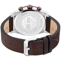 Timberland Men's Watch - Dual Time and Date Green Dial Leather Strap | TDWGF2090101 ,