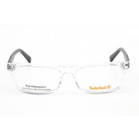 Timberland Unisex Eyeglasses - Full Rim Crystal Plastic Rectangular Frame | TB1720 026 ,