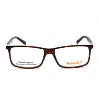 Timberland Unisex Eyeglasses - Havana/Other Plastic Rectangular Frame | TB1650 056 ,