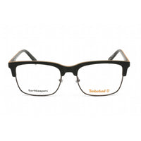 Timberland Unisex Eyeglasses - Matte Dark Green Rectangular Shape Frame | TB1655 097 ,