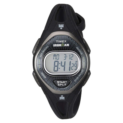 Timex Chronograph Watch - Women's Ironman Sleek 50 Black Strap | TW5M10900JV ,