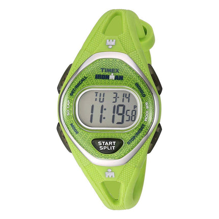 Timex Chronograph Watch - Women's Ironman Sleek 50 Green Strap | TW5M11000JV ,